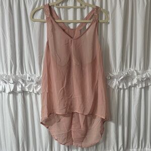 Pretty Good Blush Pink Tank Top